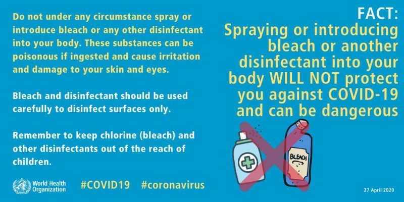 Facts and Myth Busters on COVID-19 by World Health Organization — photograph 5 of 15
