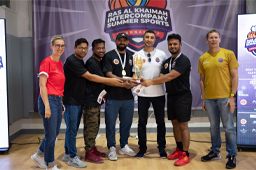 Congratulations to the RAKMHSU Badminton Staff Team, the champions of the 2024 Inter-Company Summer Sports Tournament — photograph 1 of 2