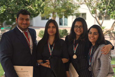 RAKCOMS team won the 2nd Prize in the Intercollegiate Debate Competition — photograph 1 of 2
